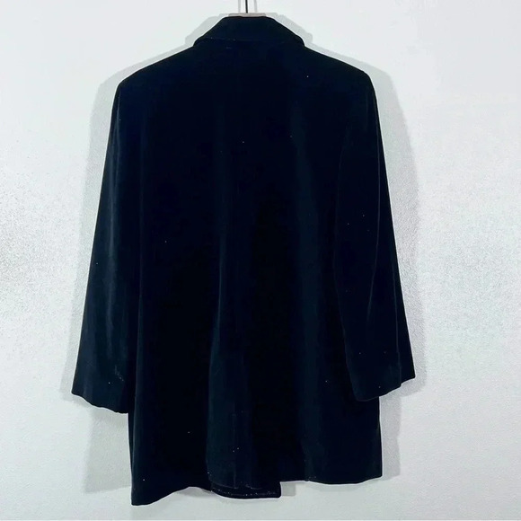 Liz Claiborne Black Shimmer Jacket - Picture 2 of 5